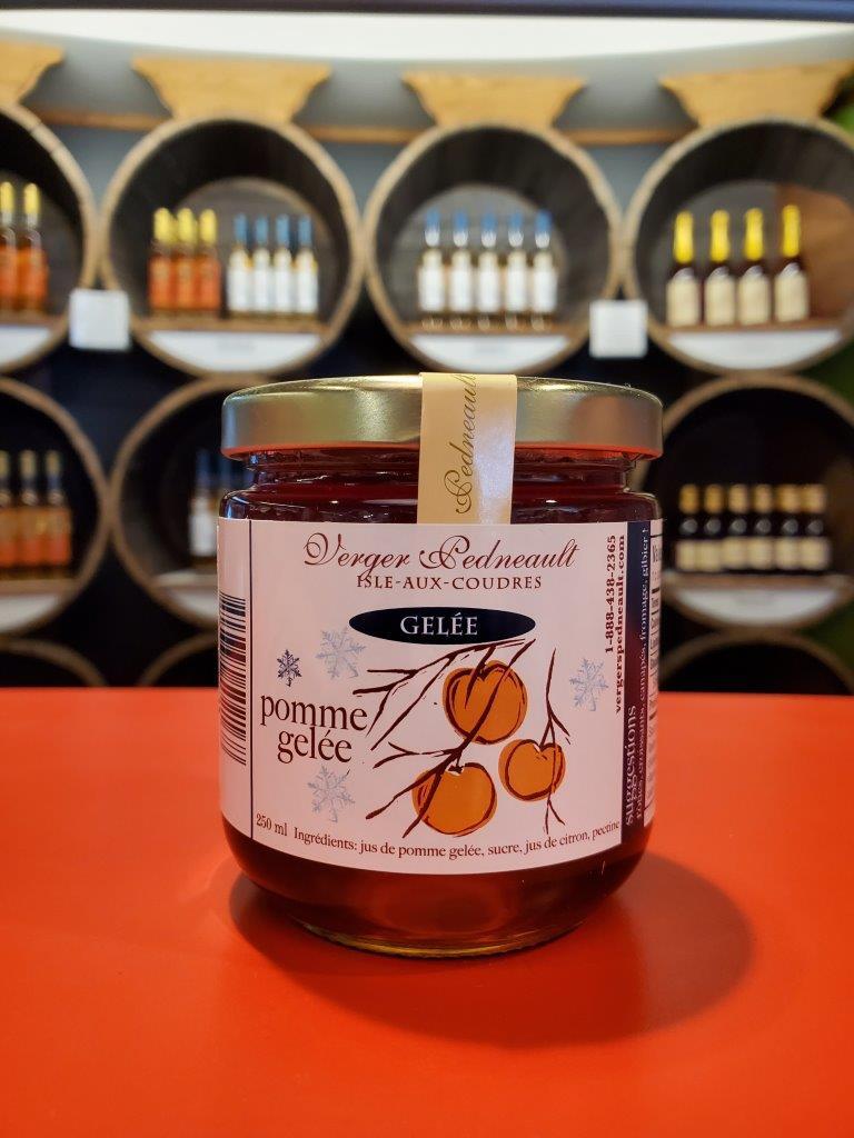 Gelée de pommes gelées