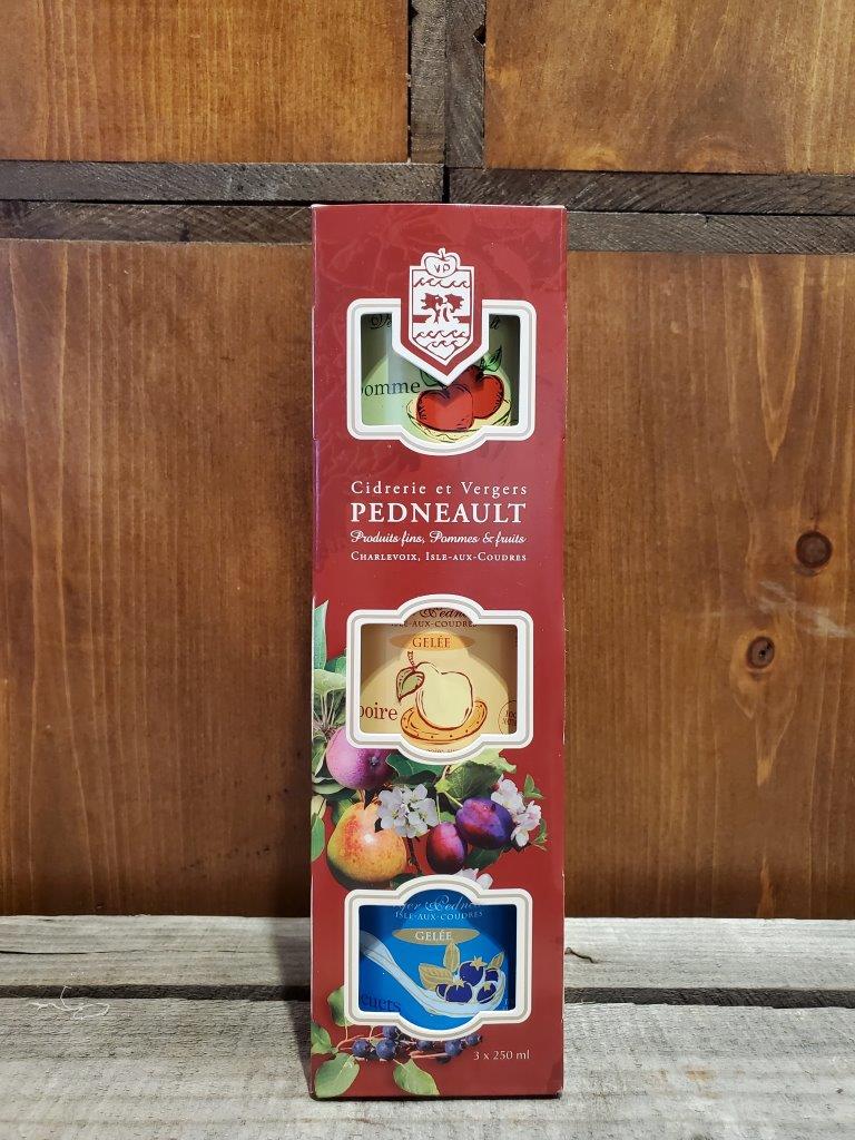 Colonne de fruits | 3 x 250 ml | Personnalisée