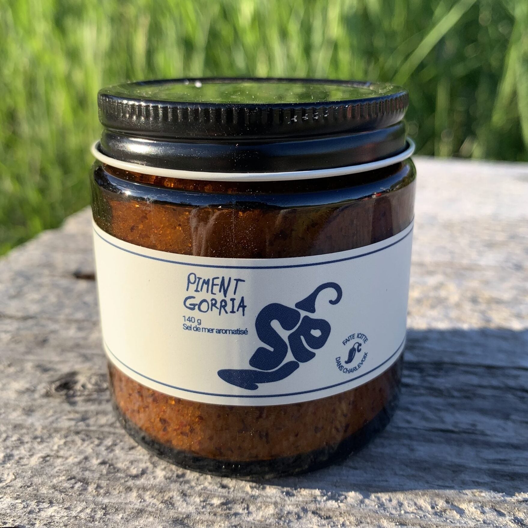 Sel de mer au piment gorria 140 ml