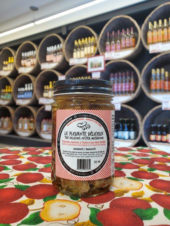 Le pleurote délicieux marinés à l'huile et aux fines herbes 375 ml