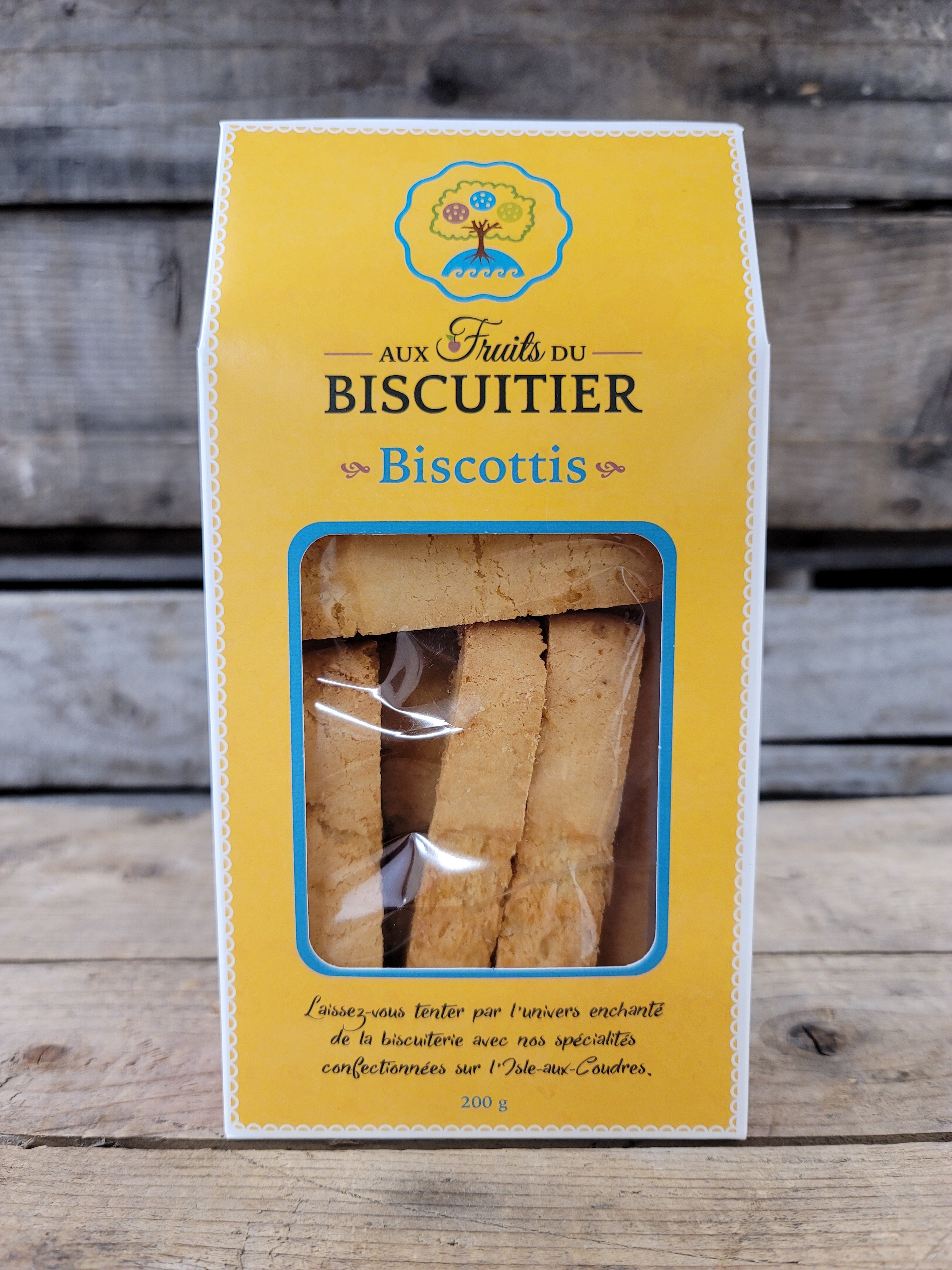 Biscottis au citron 200 g