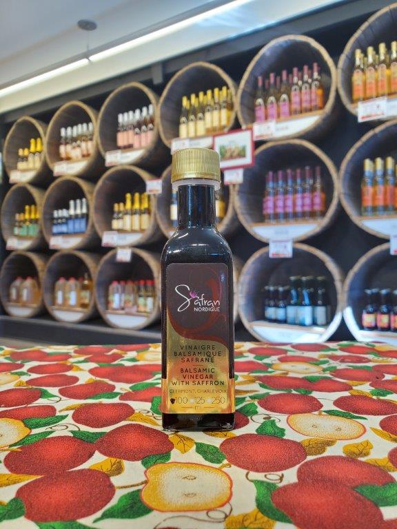 Vinaigre balsamique safrané 100 ml