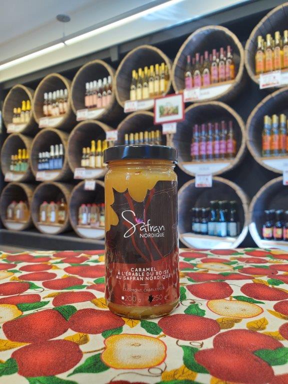 Caramel à l'érable du boisé au safran nordique 250 g
