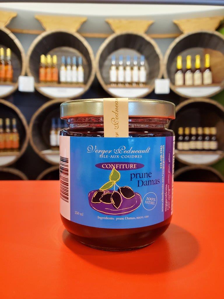Confiture prunes bleues