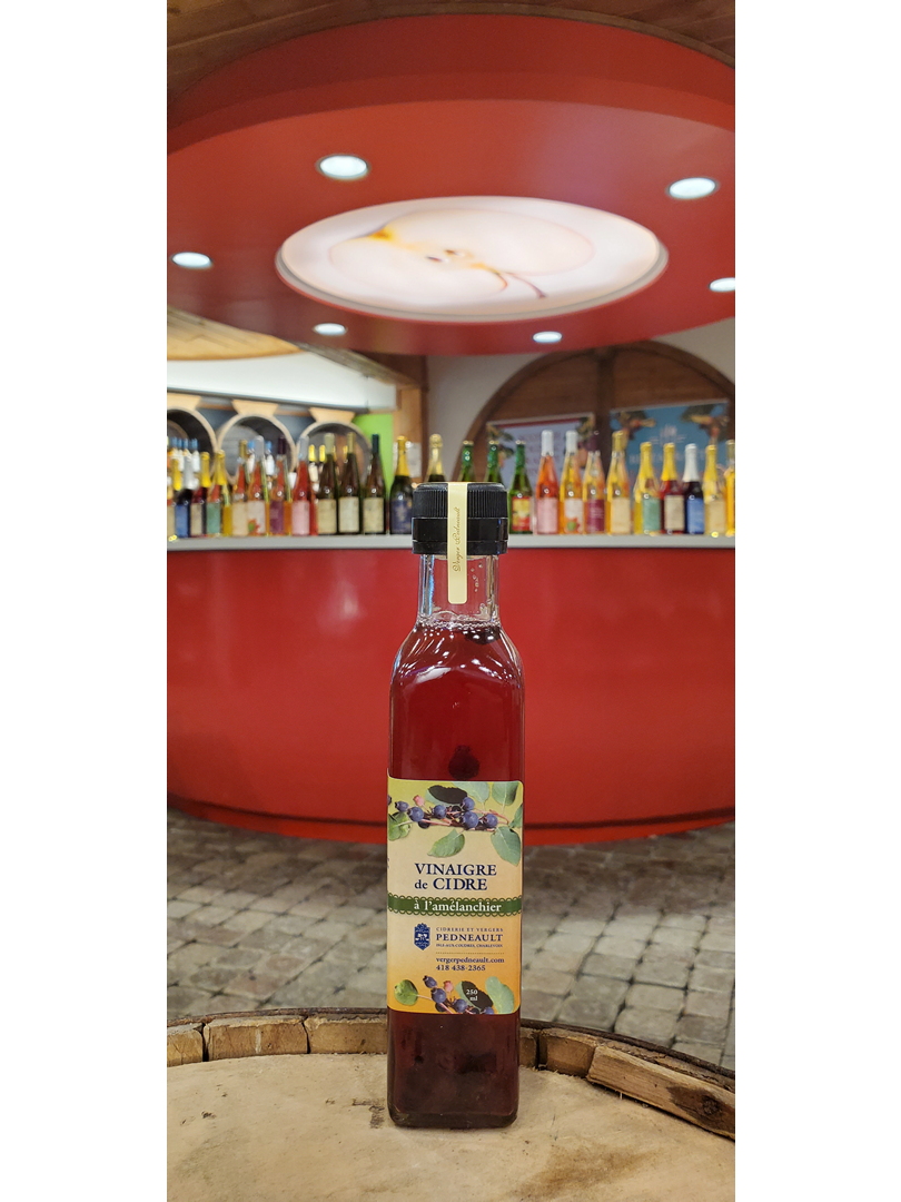 Vinaigre de cidre à l'amélanche 250 ml