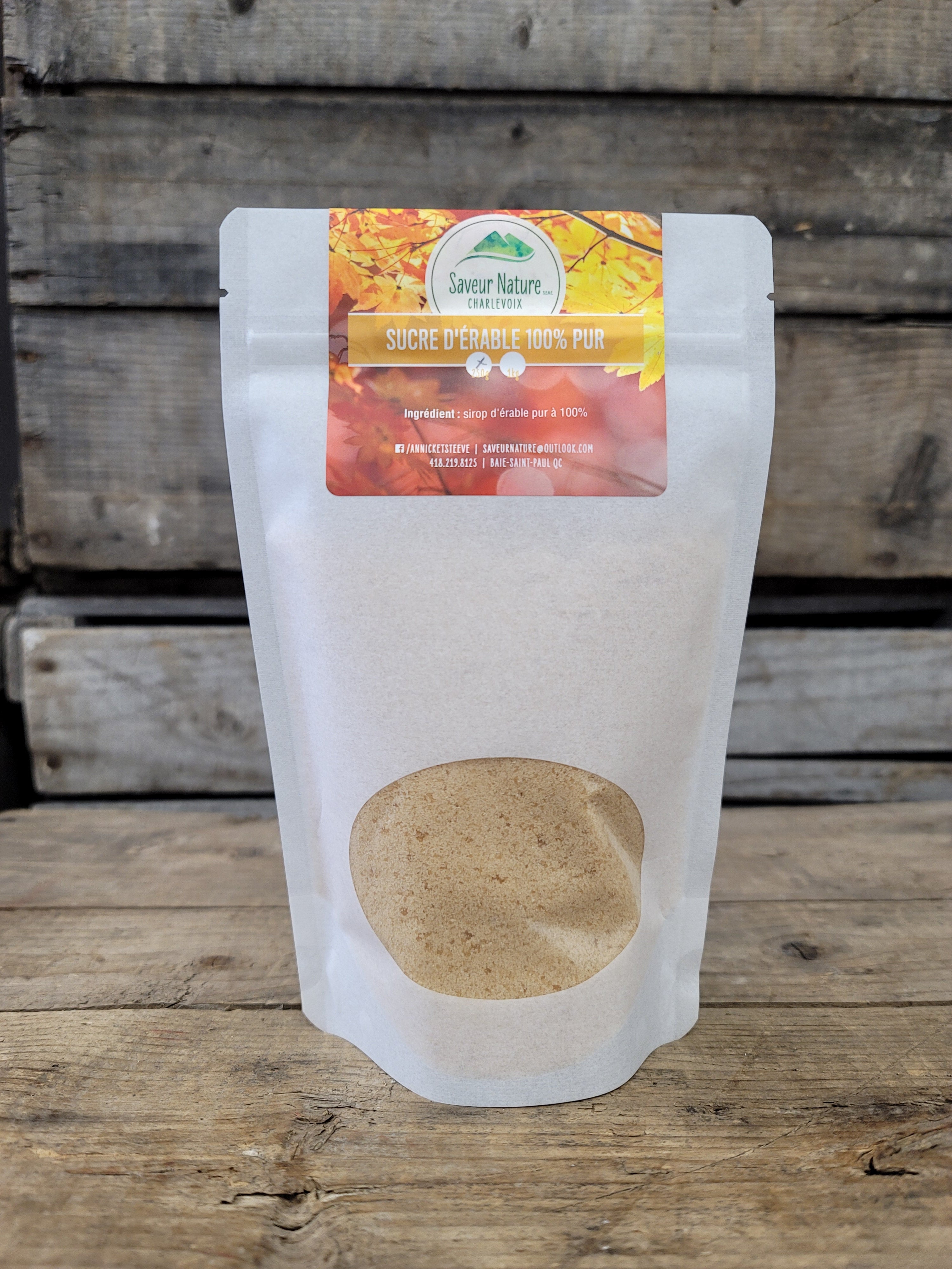 Sucre d'érable 250 g
