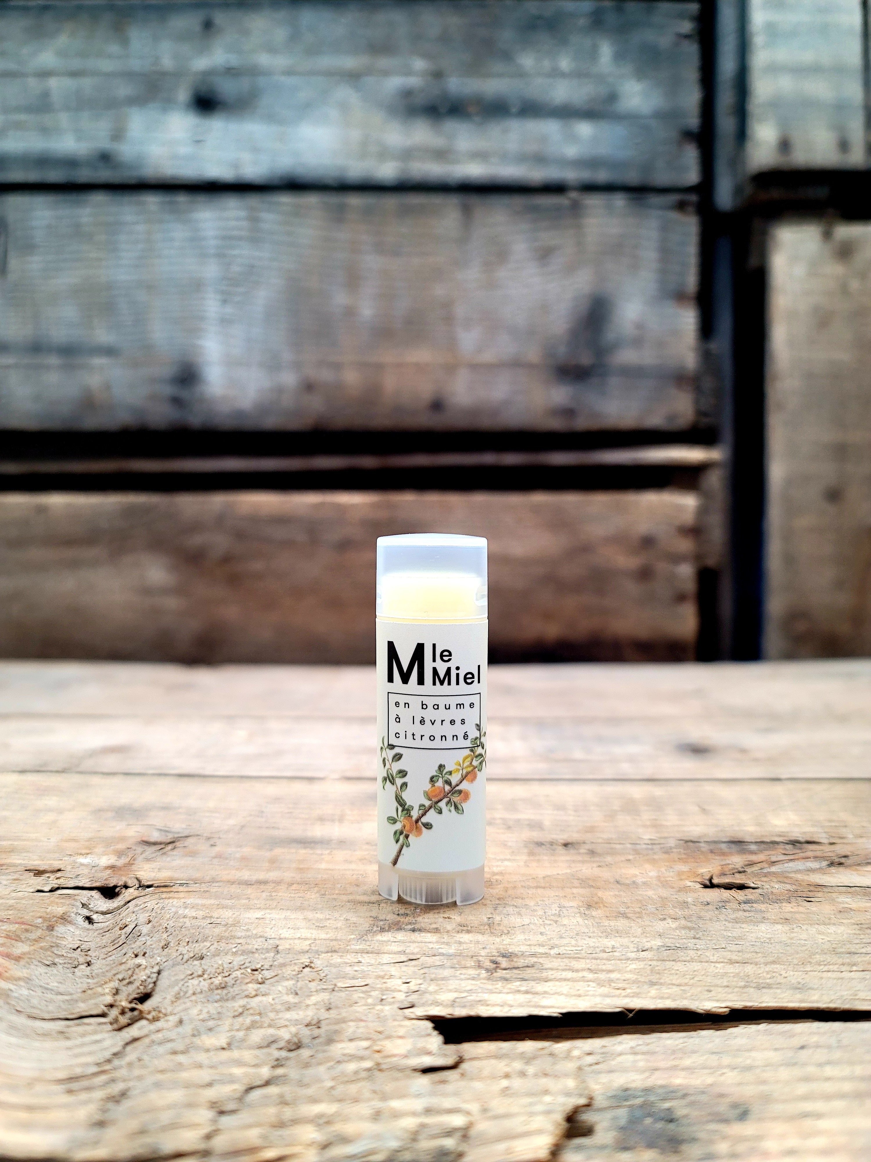 M le Miel en baume à lèvres citronné