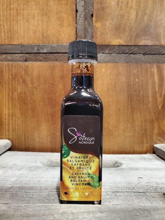 Vinaigre balsamique safrané et fruité 100 ml