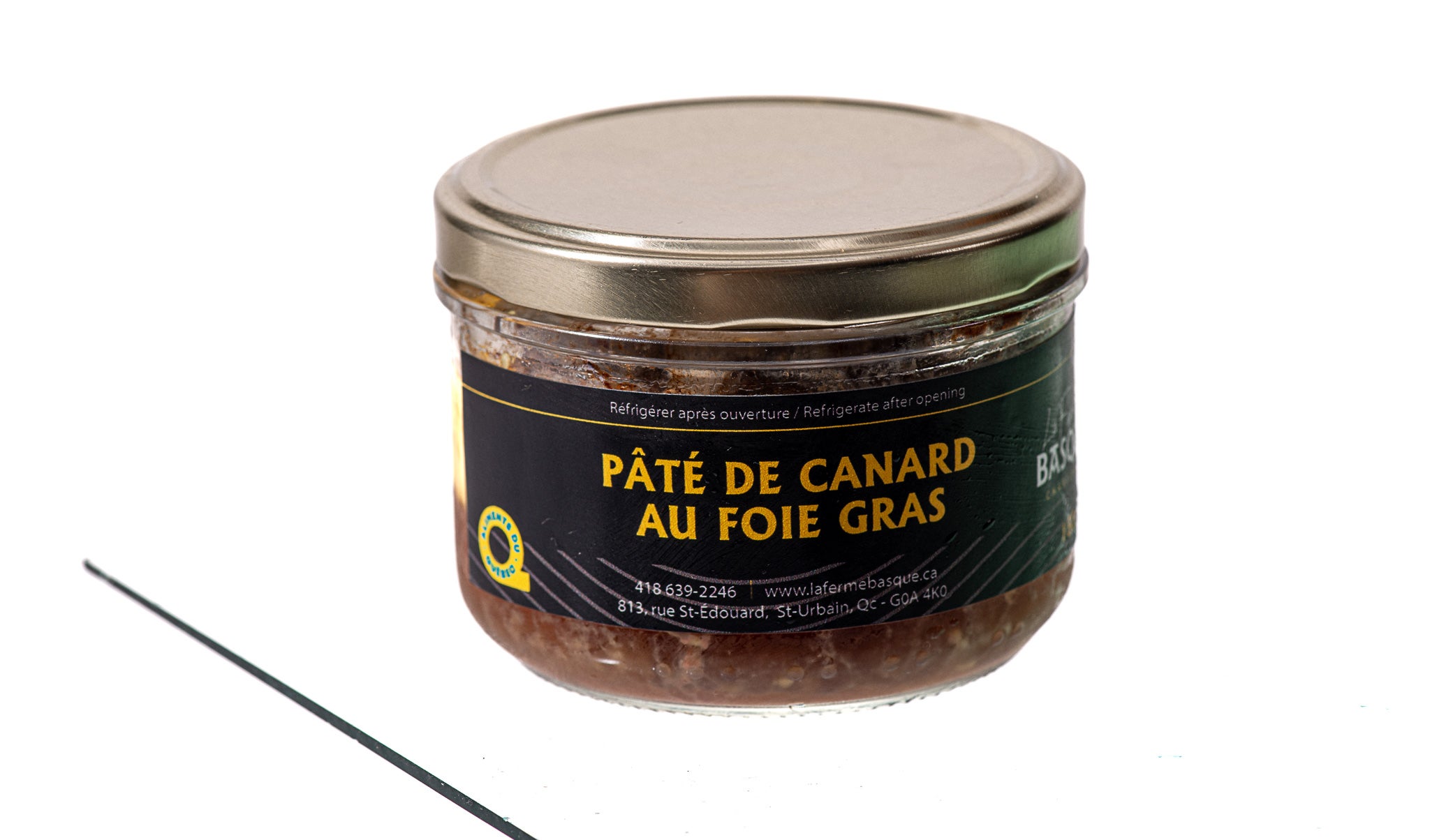 Paté de Canard au Foie Gras 180 g