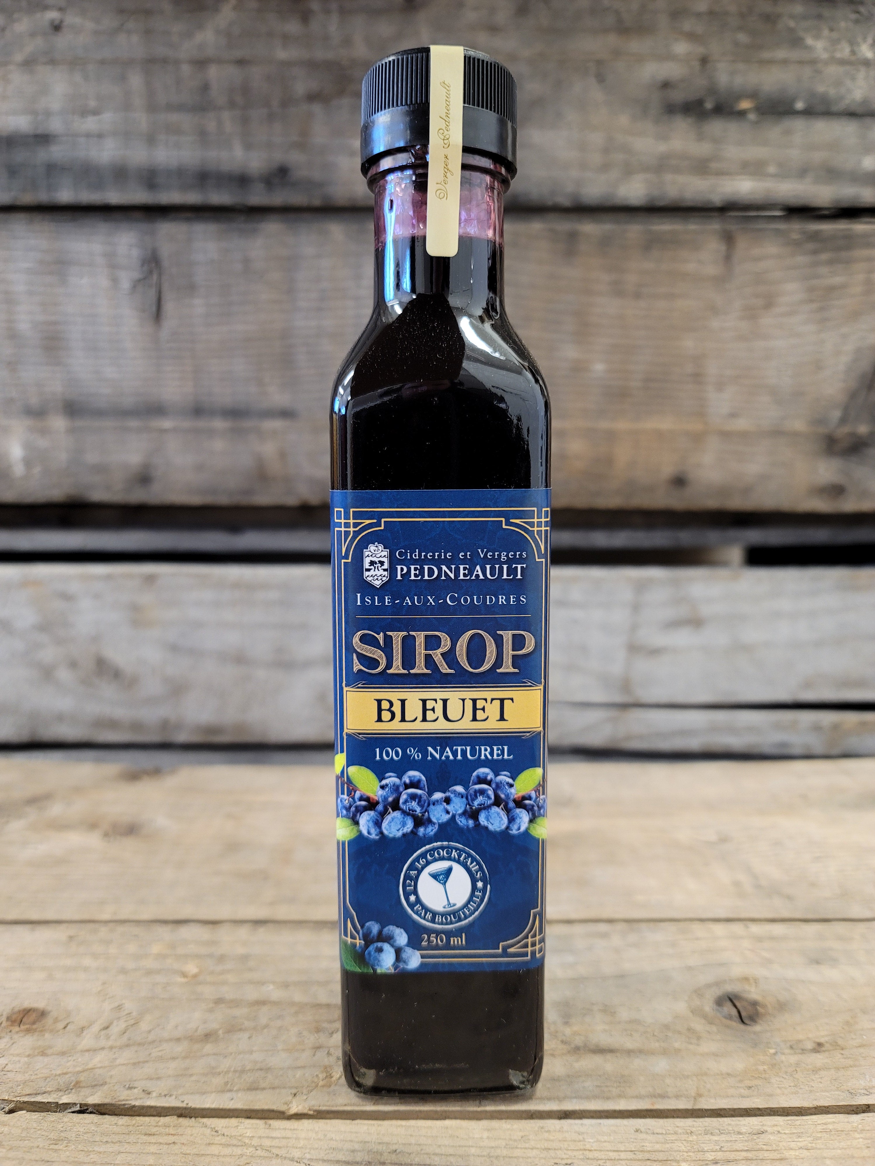 Sirop de bleuets