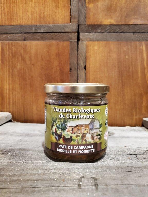 Paté de Campagne morille et noisette 150 g